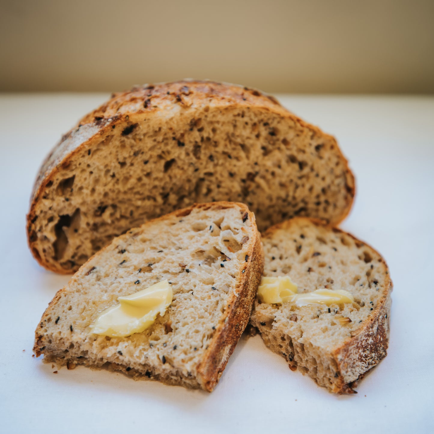 SUNFLOWER AND SESAME SOURDOUGH