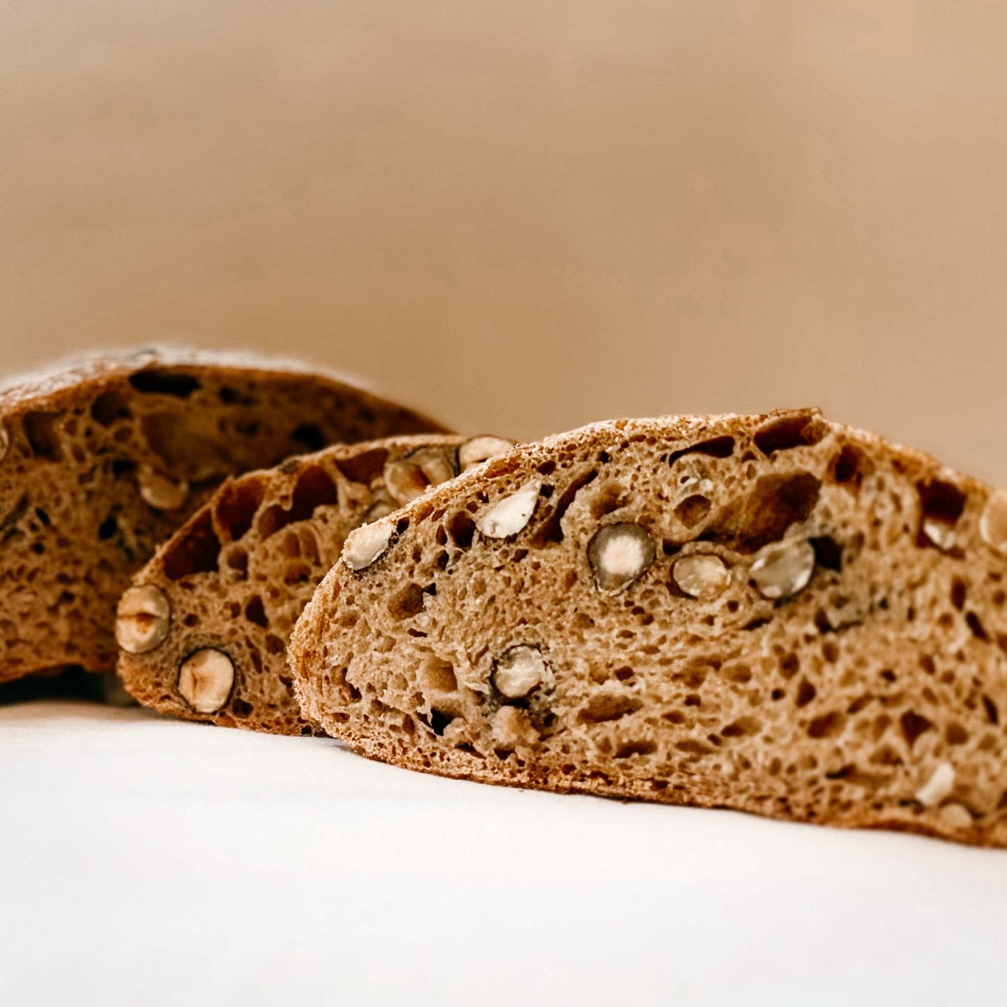 FRENCH SOURDOUGH WITH HAZELNUTS