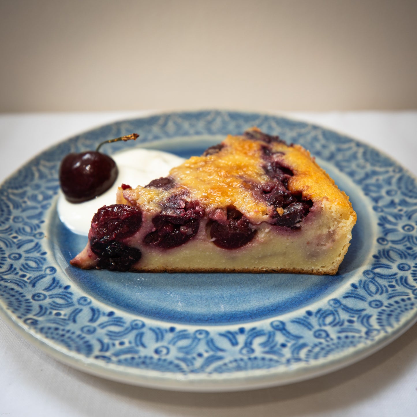 CHERRY CLAFOUTIS (Cherry Custard Tart) - NEW