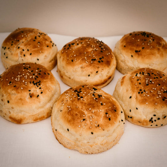 SOFT SOURDOUGH POTATO BUNS