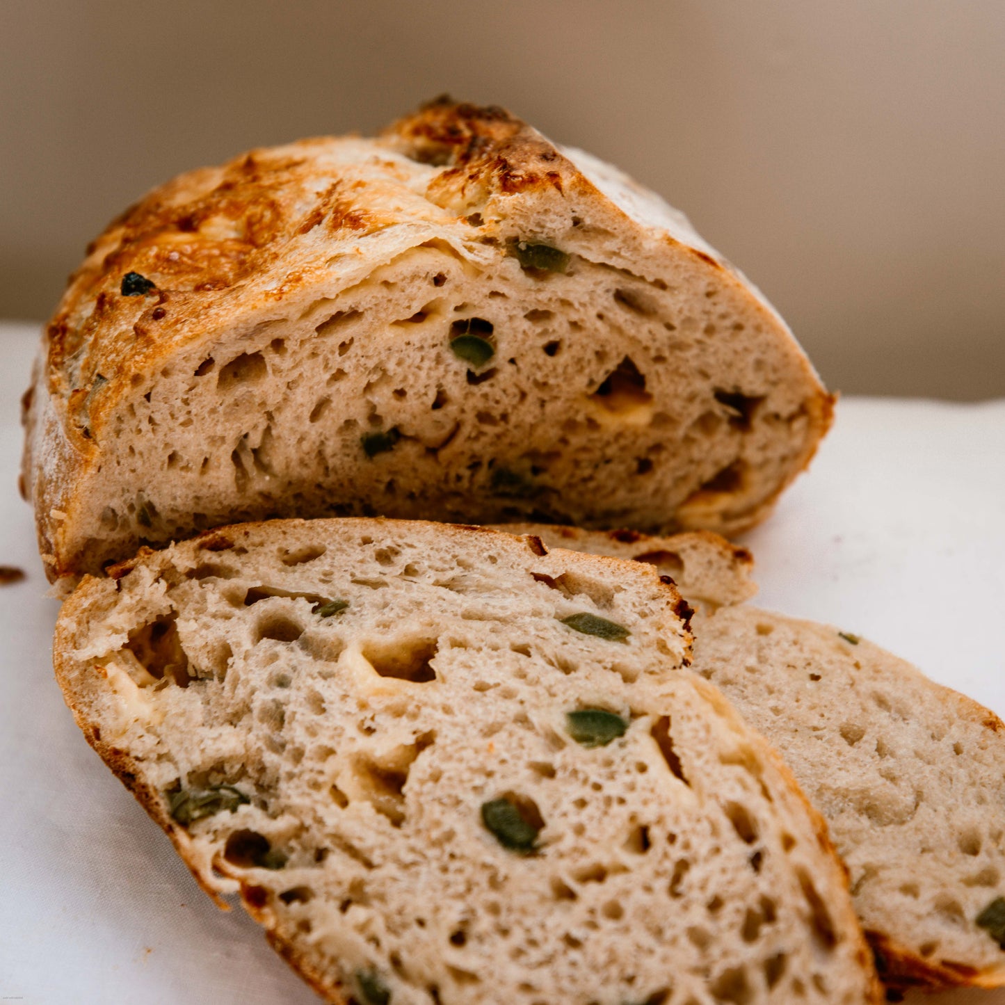 CHEDDAR AND JALAPEÑO SOURDOUGH