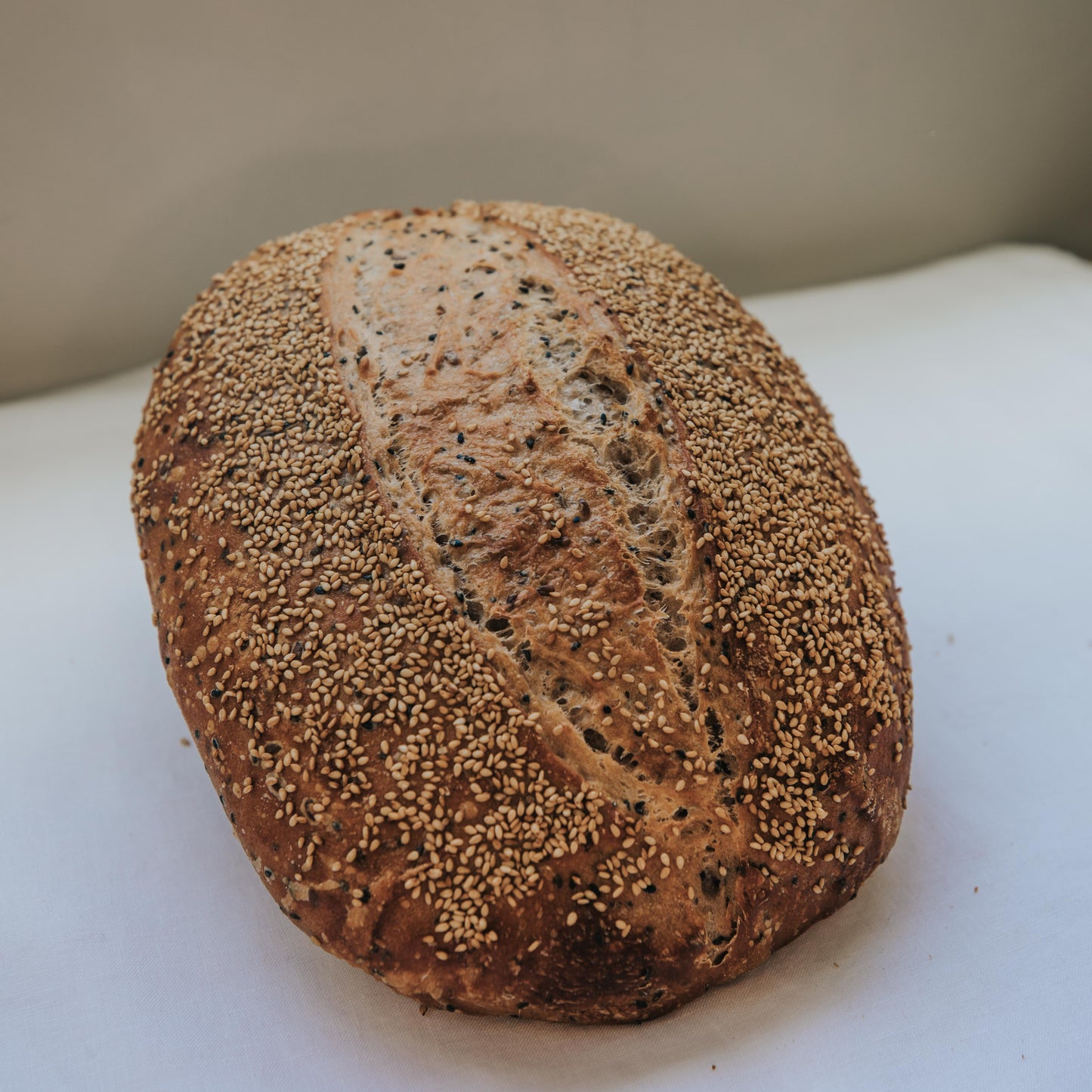 SEEDED SPELT SOURDOUGH