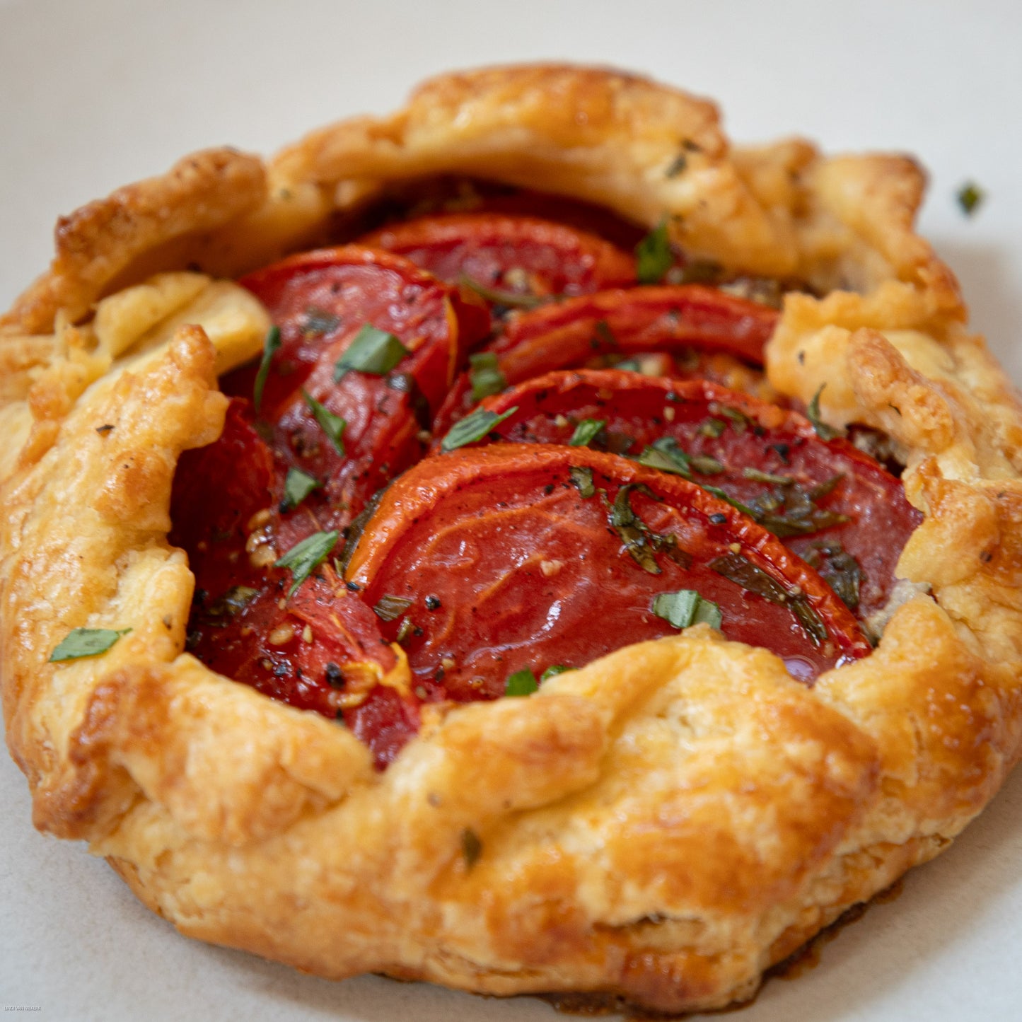 SUMMER TOMATO & TARRAGON TART (Family-size)