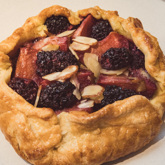 PLUM & BLACKBERRY GALETTE (Family-size)