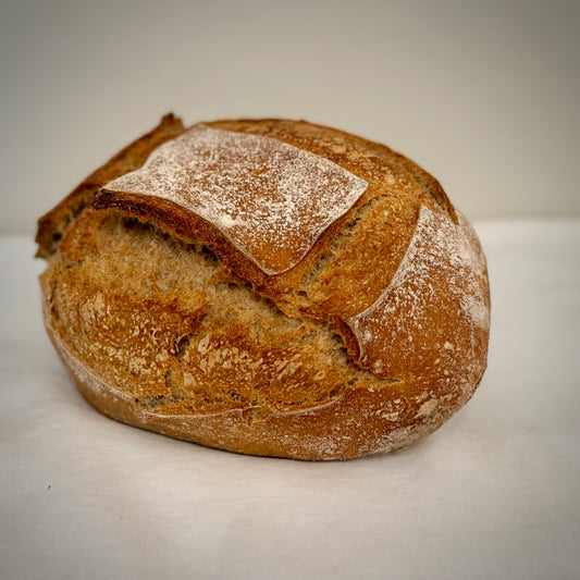 ROASTED GARLIC, CHEESE & THYME SOURDOUGH