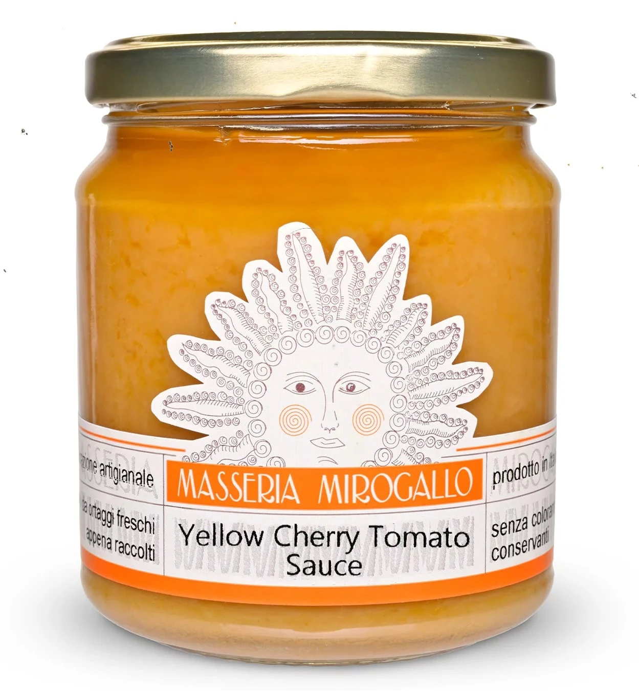 MASSERIA MIROGALLO YELLOW CHERRY TOMATO SAUCE